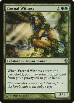 MTG - Eternal Witness - Duel Decks - Magic the Gathering - Image 1
