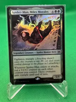 Spider-man, Miles Morales Mtg Legal-Eternal Mythic 0018 Foil - Image 1