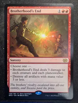 Brotherhood's End - The Brothers' War (MTG) - Image 1