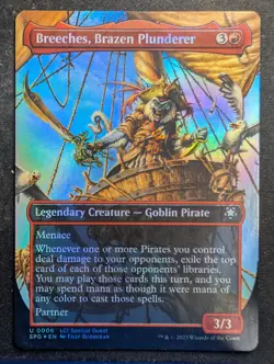 Breeches, Brazen Plunderer - Foil Borderless - LCI Special Guest (MTG) - Image 1