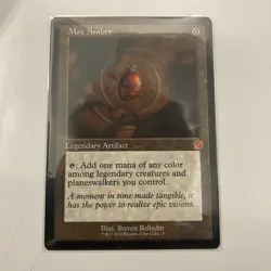 Mox Amber Retro Frame (#35) (MTG The Brothers' War 2022) - Image 1