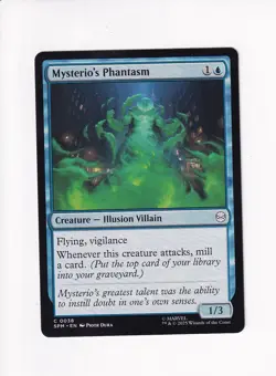 MAGIC THE GATHERING MTG MARVEL'S SPIDER-MAN MYSTERIO'S PHANTASM (#1) - Image 1