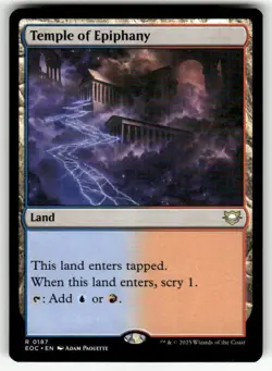 TEMPLE OF EPIPHANY #187 MTG COMMANDER: EDGE OF ETERNITIES - Image 1