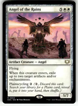 ANGEL OF THE RUINS #63 MTG COMMANDER: EDGE OF ETERNITIES - Image 1