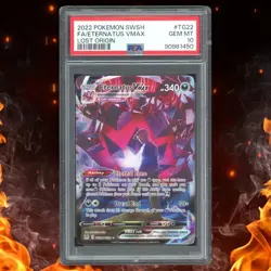 Pokemon Lost Origin ETERNATUS VMAX TG22/TG30 PSA 10 - Image 1