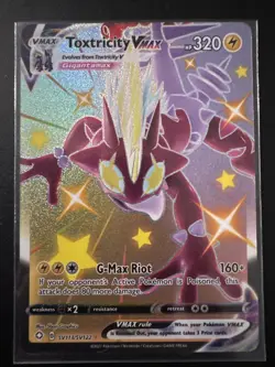 Pokemon TCG: Toxtricity VMAX (SV113/SV122) Shiny Holo Rare - Shining Fates - Image 1