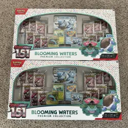 Pokemon TCG Scarlet & Violet 151 Blooming Waters Premium Collection New x2 - Image 1