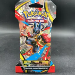 Pokemon Mega Evolution Booster Sleeved packs (Random Art) - Image 1