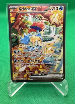 Pokemon TCG Keldeo ex 167/086 SV: White Flare Special Illustration Rare - Image 1