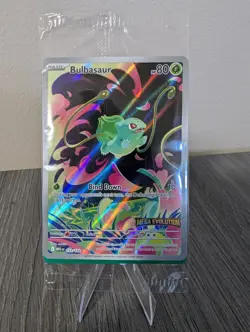 Pokemon Bulbasaur 133/132 Pokemon TCG Mega Evolution Stamped Promo - Image 1