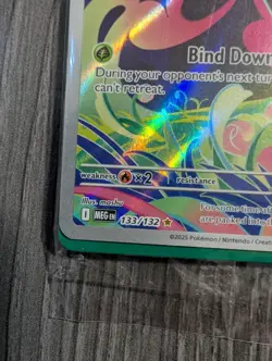Pokemon Bulbasaur 133/132 Pokemon TCG Mega Evolution Stamped Promo - Image 5