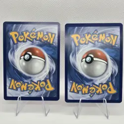 Pokemon TCG Mega Evolution Alakazam 056 - Set of 2 - 1 Reverse, 1 Holo - Image 2