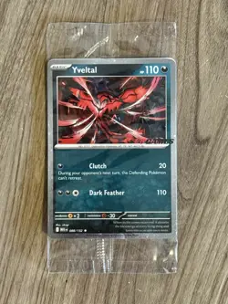 Yveltal 088/132 Sealed EB Games Promo Pokemon TCG Cosmos Holo Mega Evolutions NM - Image 1