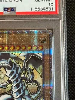 Blue Eyes White Dragon PSA 10 Ukiyo e Post Office Promo Yugioh Japan - Image 3