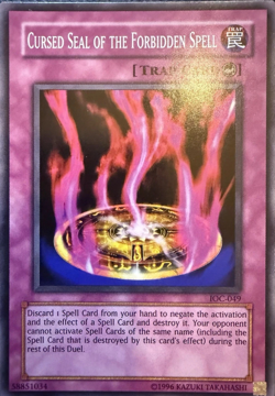 Cursed Seal of the Forbidden Seal - IOC-049 - Common - YuGiOh TCG Card - Image 1