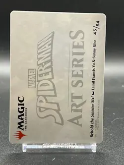 Behold the Sinister Six! Art Card (45/54) Art Series: Marvel's Spider-Man - Image 2