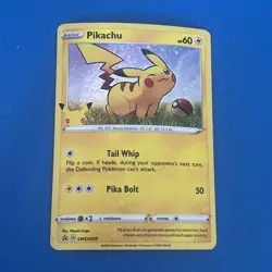 Pikachu SWSH039 General Mills Promo 2020 Holo Rare Holo Pokemon TCG Card NM - Image 1