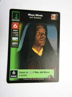 Star Wars 2000 Young Jedi Decipher CCG Battle of Naboo Rare Cards Choice - Image 5