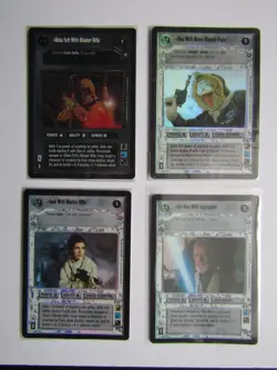 Star Wars 1998 Decipher CCG Enhanced Premiere TCG FOIL Cards Choice - Image 1