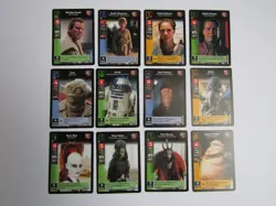 Star Wars 2000 Decipher Young Jedi CCG Reflections Super Rare Cards - Image 1