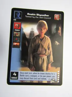 Star Wars 2000 Decipher Young Jedi CCG Reflections Super Rare Cards - Image 4
