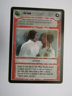 Star Wars 1996 Decipher CCG Jedi Pack BB WB DS LS Cards Choice - Image 5