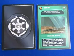 Star Wars 1995 CCG Decipher TCG Premiere Rare Cards Choice - Image 4