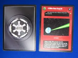 Star Wars TCG 2001 Decipher CCG Tatooine Rare Cards Choice - Image 2