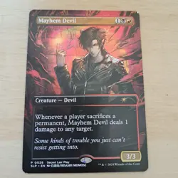 MTG Mayhem Devil PROMO - Image 1