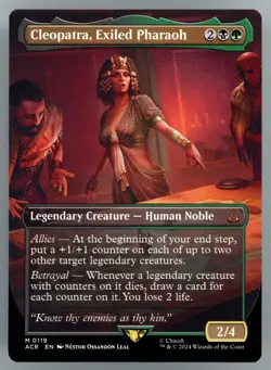 Cleopatra, Exiled Pharaoh (Borderless) Universes Beyond: Assassin's Creed... - Image 1