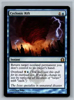 Magic The Gathering Return to Ravnica Cyclonic Rift #35/274 MTG TCG CCG - Image 1