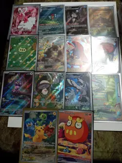 Pokemon TCG Illustration Rare 14 Card Lot - Pikachu,Solosis,Noibat - Image 1