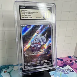 Pokemon Greavard 087/078 SV1V EX Violet Full Art Rare Holo 2023 CGC Pristine 10 - Image 2