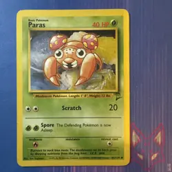 * Base Set 2 - MP - Paras 85/130 - Unlimited - WOTC Vintage Pokemon (US Seller) - Image 1
