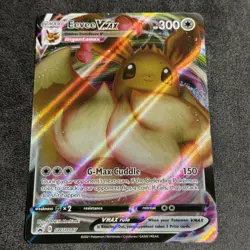 Pokemon Eevee Vmax - SWSH087 - Black Star Promo - Full Art Shining Fates - Image 1