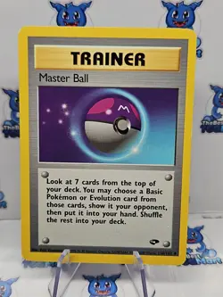 Master Ball 116/132 Pokemon Gym Challenge MP - Image 1