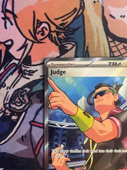 Judge 222/182 - SV10: Destined Rivals Pokemon TCG - Full Art Trainer NM - Image 2