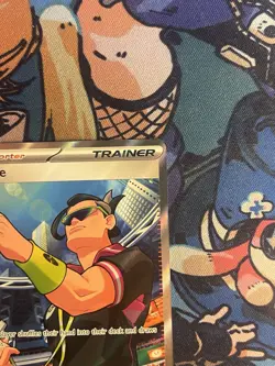 Judge 222/182 - SV10: Destined Rivals Pokemon TCG - Full Art Trainer NM - Image 3