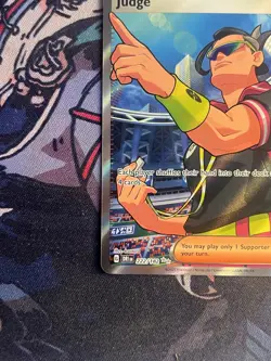 Judge 222/182 - SV10: Destined Rivals Pokemon TCG - Full Art Trainer NM - Image 4