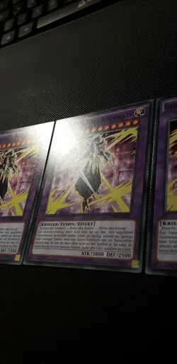 Yu-Gi-Oh! 3x Geheimnisvoller Ritterjoker, SDMY-DE042, Common, 1. Auflage, NM-EX - Image 3