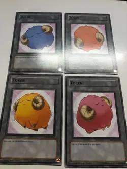 USA Seller Yugioh Scapegoat Token Set of 4 TKN1-EN001, 002, 003, & 004 VLP/NM - Image 1