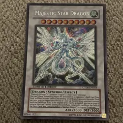 Yugioh Majestic Star Dragon CT06-EN003 Secret Rare NM - Image 1