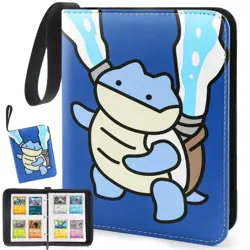 Collectible Trading Card Albums, 400 Card Holders with 50 Removable Sleeves, ... - Image 1