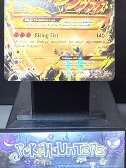 Pokemon Card M Lucario EX 113/111 XY Furious Fists Holo Secret Rare Light Play - Image 3