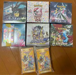 Pokemon Card 151, Tag Bolt, Dream League, Ancient Roar, Future Flash Sealed Box - Image 1