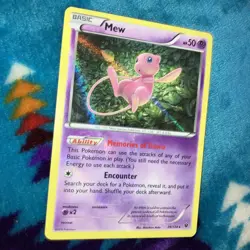 Pokemon Mew Basic Holo Rare Card 29/124 XY Fates Collide - Image 4
