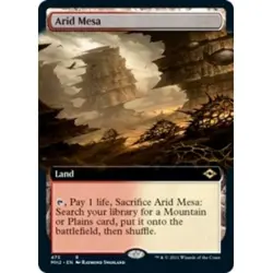 ARID MESA (EXTENDED ART) Modern Horizons 2 Magic MTG MINT CARD - Image 1