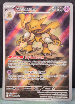 Alakazam Black Star Promo Holo 009 Mega Evolution Pokemon TCG Near Mint Card B - Image 1