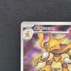 Alakazam Black Star Promo Holo 009 Mega Evolution Pokemon TCG Near Mint Card B - Image 2