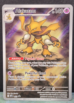Alakazam Black Star Promo Holo 009 Mega Evolution Pokemon TCG Near Mint Card A - Image 1